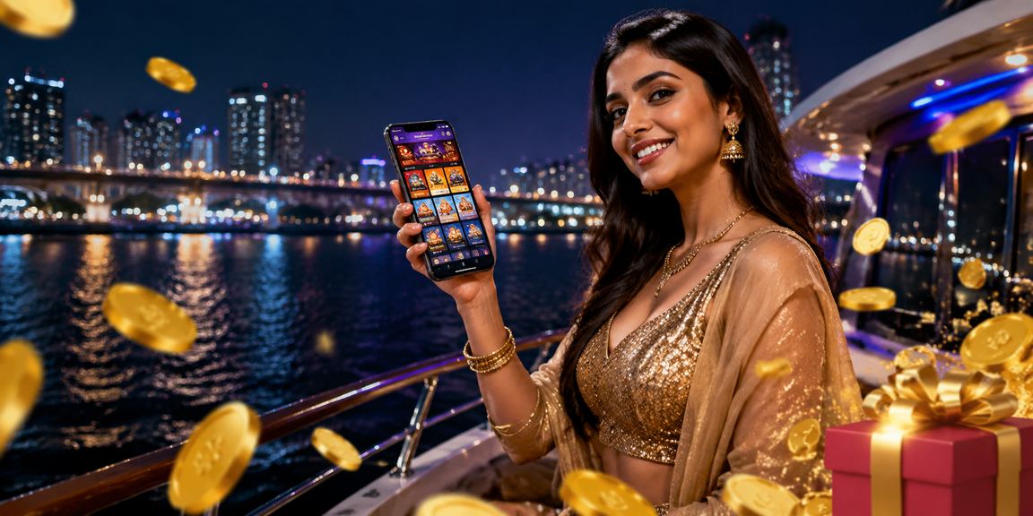 Mobile casino gaming experience in Pune city setting with vibrant atmosphere